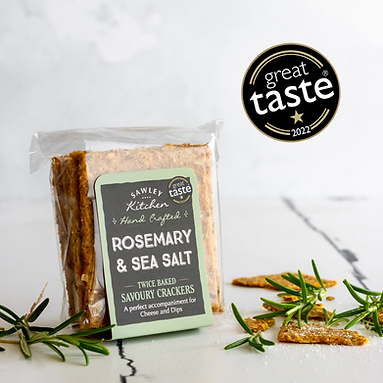 Rosemary & Sea Salt Savoury Crackers