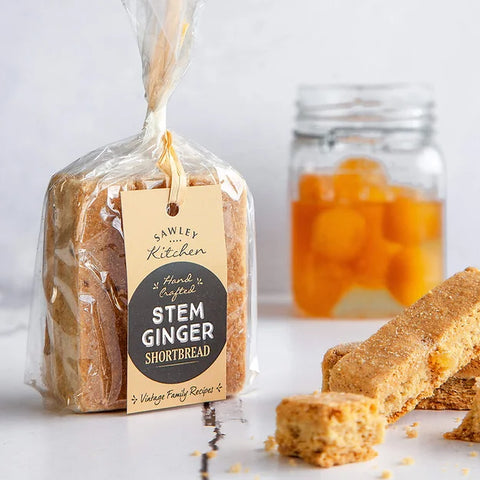 Stem Ginger Shortbread